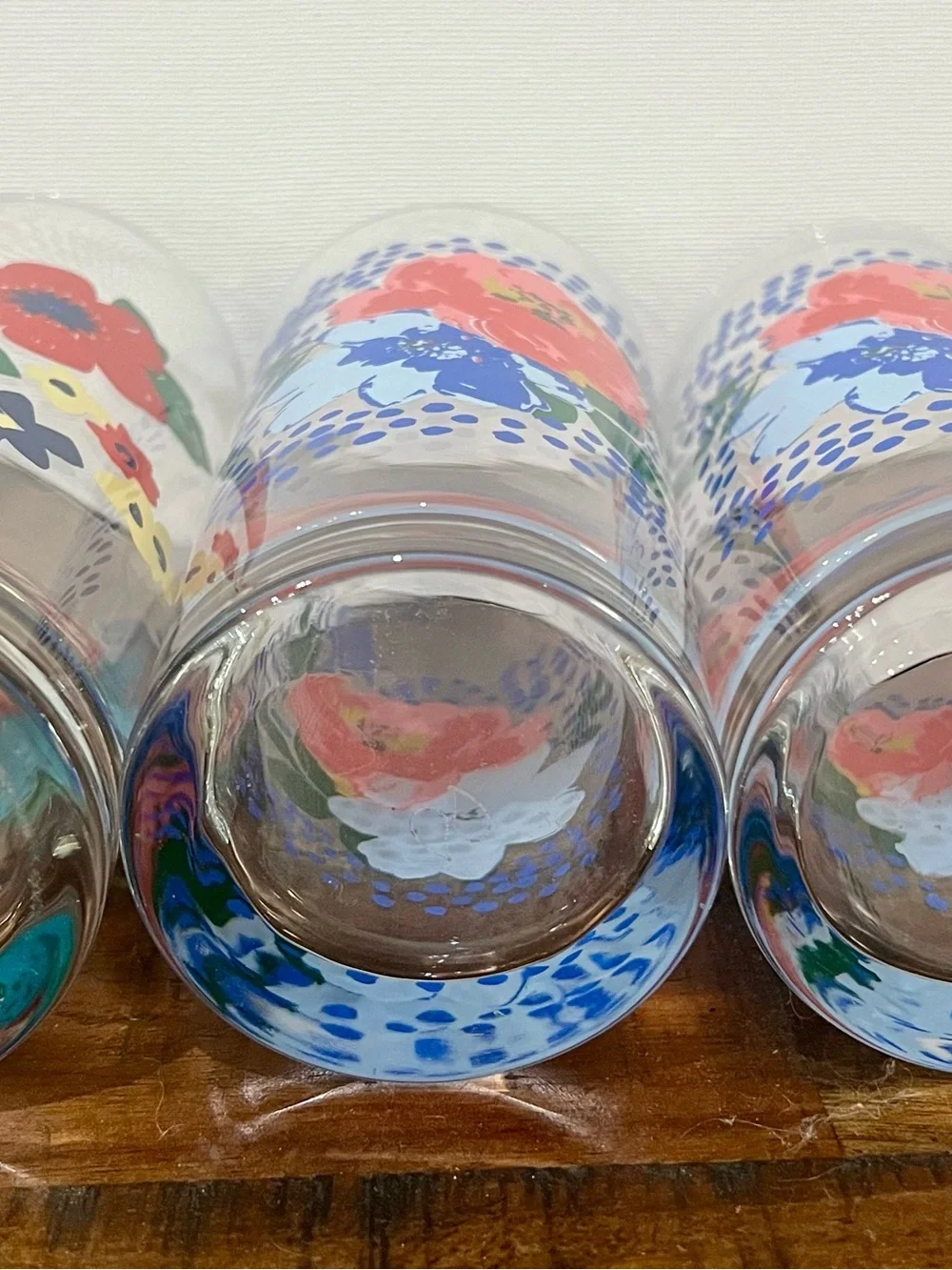 Pioneer Woman Floral Glassware (6)